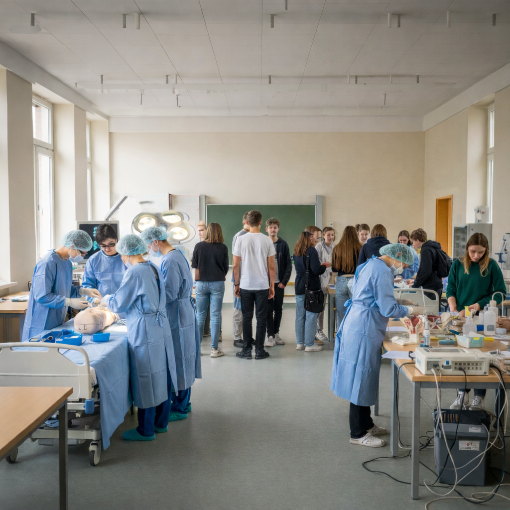 Praxistag Medizin – Berufe im Gesundheitswesen hautnah erleben